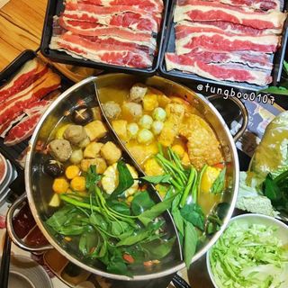 Nồi lẩu 2 ngắn