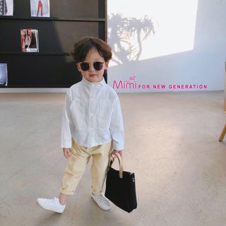 Set công tử áo sơ mi kèm quần kaki
