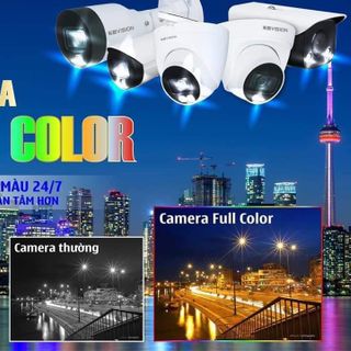 Bộ Kit 4 camera FULL COLOR - MỸ ban đêm có màu