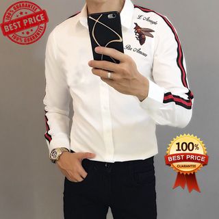 Áo Sơ mi Nam Họa Tiết Con Ong
