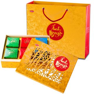 Hộp bánh Trung Thu Cao Cấp ÁNH NGUYỆT 480 gam - Bibica