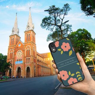 Ốp Lưng Kính Dễ Thương