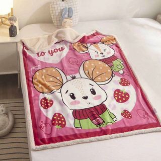 Chăn Lông Cừu Trẻ Em mềm mịn