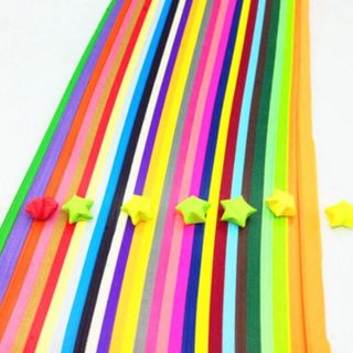 Giấy xếp sao đẹp y hình