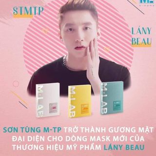Mặt nạ sợi tre 100% Sơn Tùng M-TP