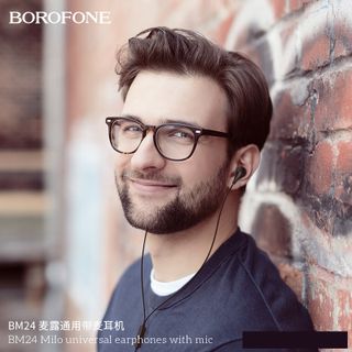 Tai nghe nhét tai có dây BM24 Milo Borofone kèm mic