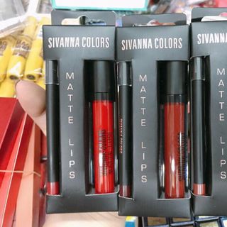 Son Kem Lì Sivanna Colors Matte Lips - Hàng Thường