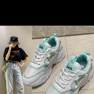 Giay bata nữ phối màu