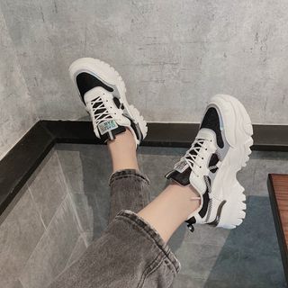 Giay bata nữ phối màu