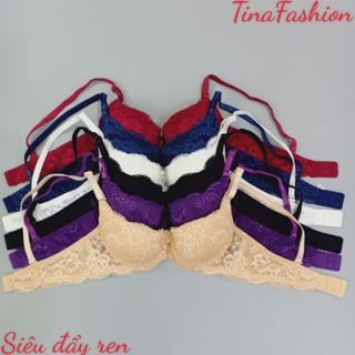 Áo ngực mút cotton ren