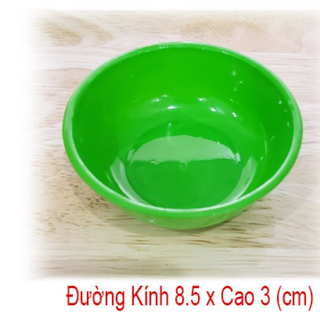 Chén Tương Nhựa Xanh