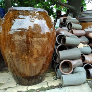 Chum làm mắm, đựng nước