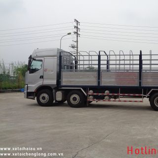 Xe tải thùng chenglong 3 4 5 chân, 13 14 17 18 21 22 tấn, thùng mui bạt kín 9m5 9m6,  giá xe chenglong - hải âu giá tốt nhất