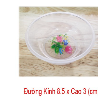 Chén Tương Nhựa Trắng