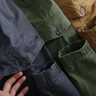 quần jogger kaki