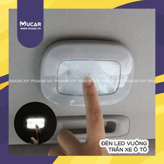 Đèn led trần xe ô tô vuông