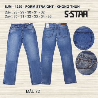 QUẦN DÀI JEANS NAM CAO CẤP - SJM1220