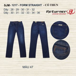 QUẦN JEANS NAM CAO CẤP - SJM1217 (CÓ THUN)