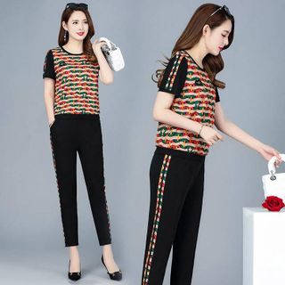 Bộ đồ thể thao họa tiết BT TT394