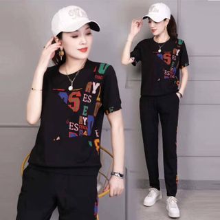Bộ đồ thể thao nữ ngôi sao TT408