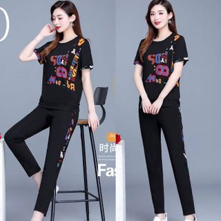 Bộ đồ thể thao nữ ngôi sao TT408