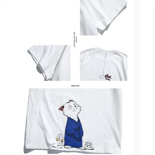Áo Thun Nữ Tay Lỡ Unisex Cat Fish