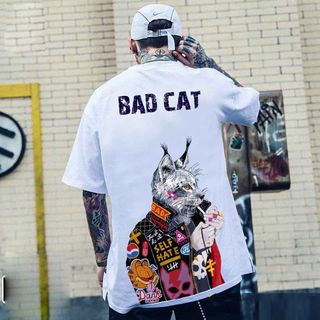 Áo Thun Nam Tay Lỡ UNISEX BAD BOY BARBER