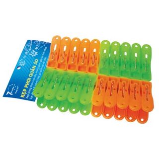 Vỉ Kẹp quần áo KA20- 20 cái- Đồng Tâm