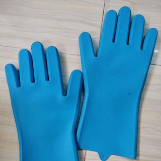 1 Cặp Găng Tay Silicon Cọ rửa đa năng