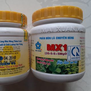 Phân bón lá 35-5-5 +5MgO MX1 (200g)