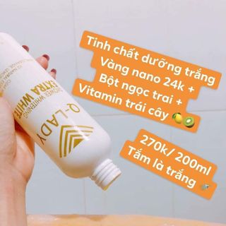 Sữa Tắm Truyền Trắng Qlady
