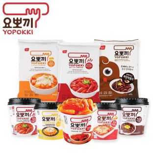 Bánh gạo & Mì Rapokki Hàn Quốc Nhiều Vị 260g (Cay Ngọt, Phô Mai, Cà Chua)