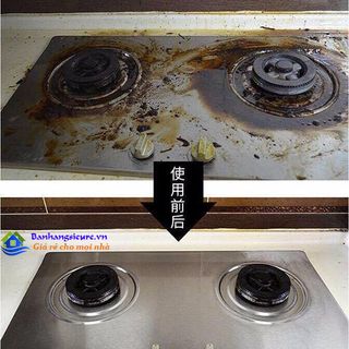 [ Siêu Sạch ] Chai Xịt KITCHEN OILY FOAM CLEANER Tẩy Rửa Nhà Bếp-Nhà Tắm Đa Năng Bảo Vệ Da Tay FEMARI