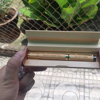 Phôi bút gỗ bút gỗ khắc laser