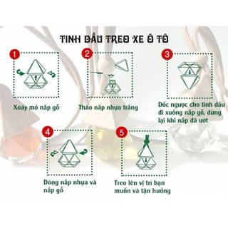 Tinh dầu quế treo xe oto