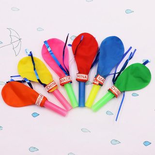 Bịch 25 đồ chơi thổi bong bóng kèm còi