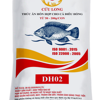 Thức ăn hỗn hợp cho cá điêu hồng 25 Kg