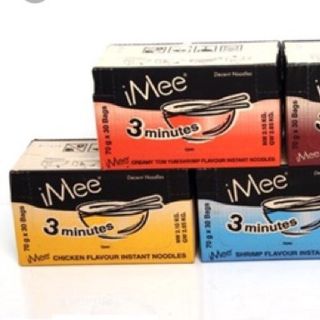 Thùng 30 Gói Mì iMee Thái Lan Dạng Gói Nhiều Vị Cực Ngon 70g