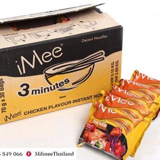 Thùng 30 Gói Mì iMee Thái Lan Dạng Gói Nhiều Vị Cực Ngon 70g