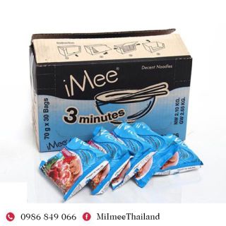 Thùng 30 Gói Mì iMee Thái Lan Dạng Gói Nhiều Vị Cực Ngon 70g