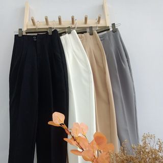 Quần tây kiểu lưng cao
