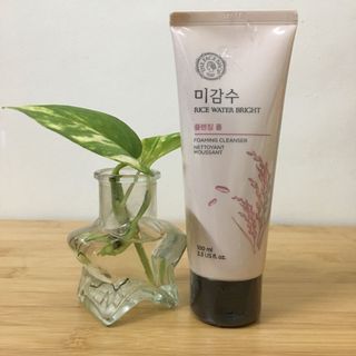 Sữa Rửa Mặt Làm Sáng Da Chứa Chiết Xuất Từ Gạo Rice Water Bright Foaming Cleanser (100ml)