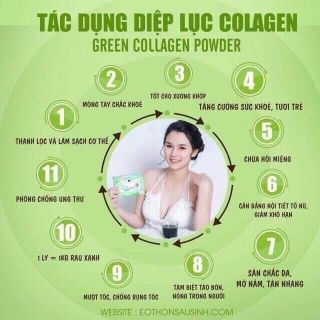 Diệp lục collagen