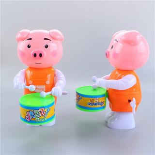 Đồ Chơi Thú Đánh Trống Vặn Cót (Nhiều Mẫu)