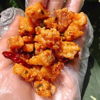 TÓP MỠ MẮM TỎI SẤY GIÒN