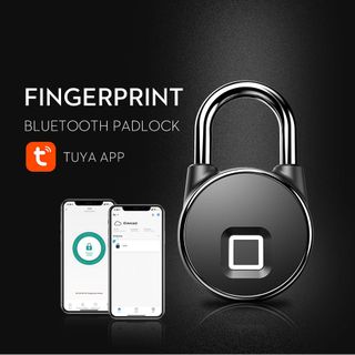 Ổ KHÓA VÂN TAY P22+ Hot (TUYA app - bluetooth Fingerprint lock)