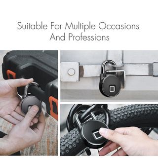 Ổ KHÓA VÂN TAY P22+ Hot (TUYA app - bluetooth Fingerprint lock)