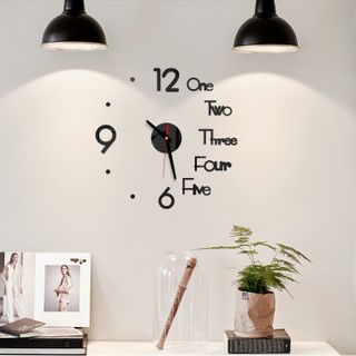 Đồng Hồ Dán Tường ( đủ màu )