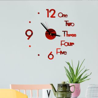 Đồng Hồ Dán Tường ( đủ màu )