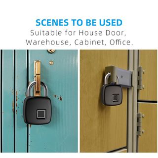 Ổ KHÓA VÂN TAY P30 (Fingerprint lock) - NEW